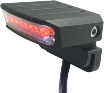 LED TAIL LIGHT & LICENSE PLATE LIGHT / SMOKE LENS / BLACK - Bild 2