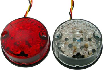 LED TAIL LIGHT / CLEAR LENS / TRANSPARENT