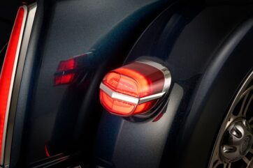 TAILLIGHTS TRI GLIDE LIGHT SMOKE LENS - Bild 2