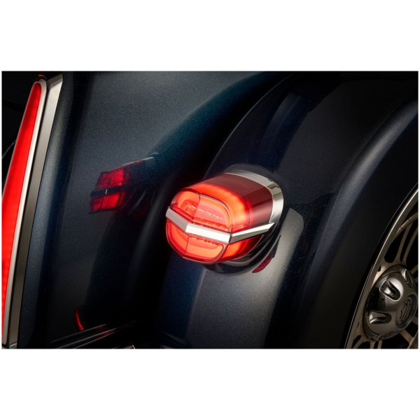 TAILLIGHTS TRI GLIDE LIGHT SMOKE LENS - Bild 2