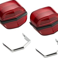 TAILLIGHTS TRI GLIDE RED LENS
