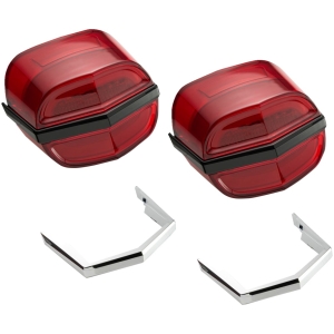 TAILLIGHTS TRI GLIDE RED LENS