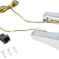LIGHT TURN SIGNAL SMOOTH LED FRONT CHROME