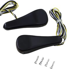 LIGHT TURN SIGNAL SMOOTH LED FRONT BLACK
