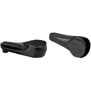 LIGHT TURN SIGNAL FINNED LED FRONT BLACK