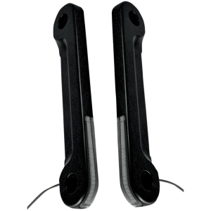 LIGHT TURN SIGNAL FORK MOUNTED LED FRONT BLACK