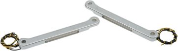 LIGHT TURN SIGNAL FORK MOUNTED LED FRONT CHROME