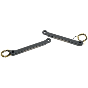 LIGHT TURN SIGNAL FORK MOUNTED LED FRONT BLACK