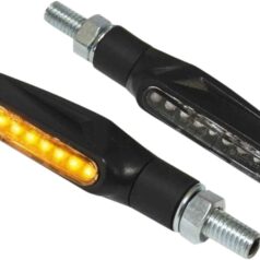 LED CLEAR - LENS TURN SIGNAL / ABS / BLACK