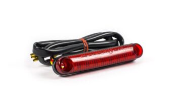 LED TAIL LIGHT / RED LENS / TRANSPARENT