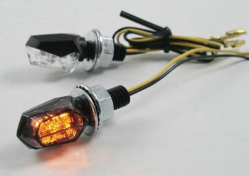 LED CLEAR - LENS TURN SIGNAL / ABS / BLACK