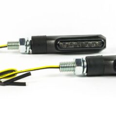 LED CLEAR - LENS TURN SIGNAL / ABS / BLACK