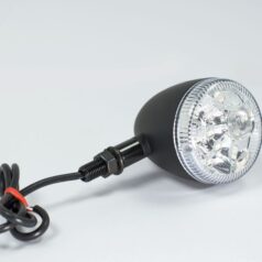 LED TAIL LIGHT & TURN SIGNAL / CLEAR LENS / BLACK