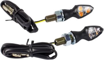 LED SMOKE - LENS TURN SIGNAL / ABS / BLACK