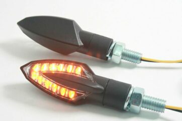 LED SMOKE - LENS TURN SIGNAL / ABS / BLACK