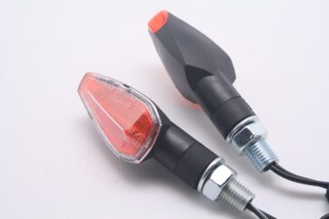 CLEAR & AMBER - LENS TURN SIGNAL / ABS / BLACK - Bild 2