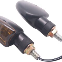 SMOKE - LENS TURN SIGNAL / ABS / BLACK