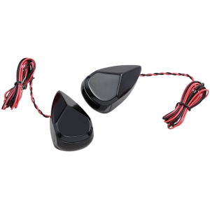 SIGNAL TURN BLK SMK/RED
