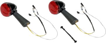 LED Turn Signal Ringz - Black - Scout