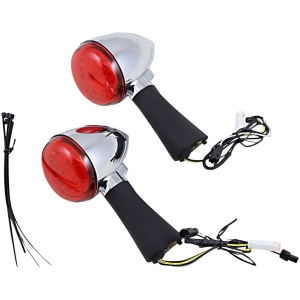 LED Turn Signal Ringz - Chrome - Scout