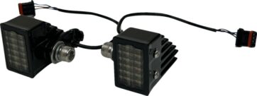 LIGHT FRONT TURN SIGNAL LED GLOSS BLACK