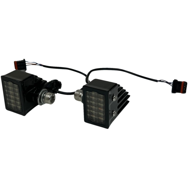 LIGHT FRONT TURN SIGNAL LED GLOSS BLACK