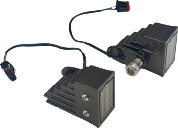LIGHT FRONT TURN SIGNAL LED DARK BRONZE