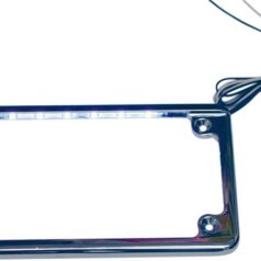 LICENSE PLATE FRAME WITH LED ILLUMINATION