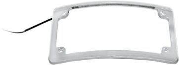 RADIUS LICENSE PLATE FRAME  LED ILLUMINATED