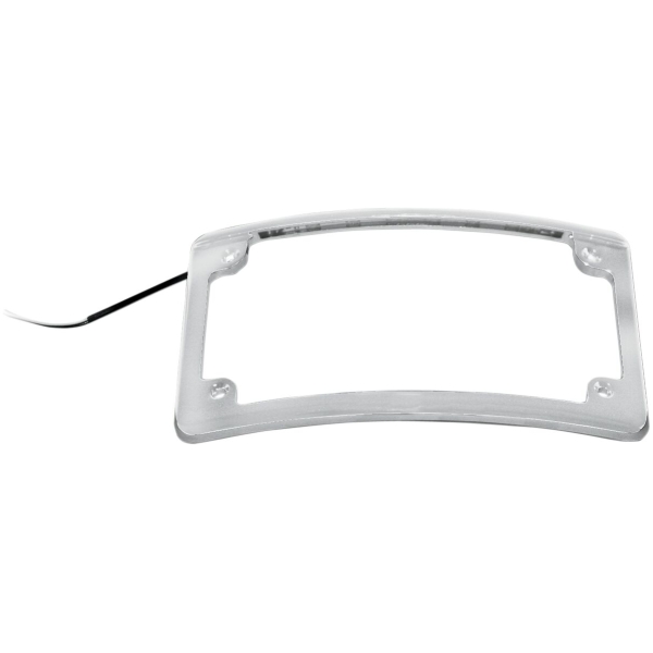 RADIUS LICENSE PLATE FRAME  LED ILLUMINATED