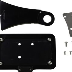 ACCUTRONIX LICENSE PLATE SIDE MOUNT BLACK HD SPORTSTER