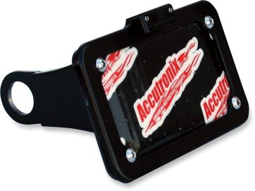 ACCUTRONIX LICENSE PLATE SIDE MOUNT BLACK HD SPORTSTER - Bild 2