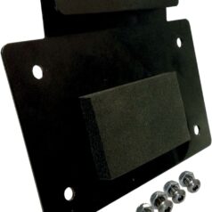 LICENSE PLATE MOUNT BLACK