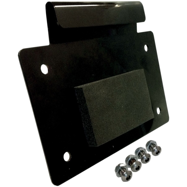 LICENSE PLATE MOUNT BLACK