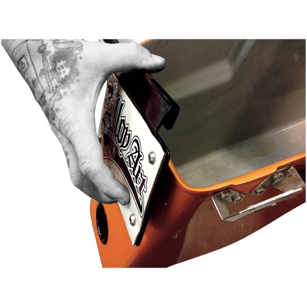 LICENSE PLATE MOUNT BLACK - Bild 4