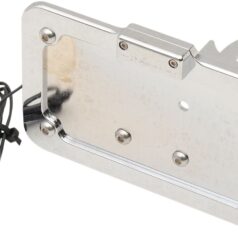 ACCUTRONIX LICENSE PLATE SIDE MOUNT CHROME HONDA