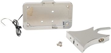 ACCUTRONIX LICENSE PLATE SIDE MOUNT CHROME HONDA - Bild 2