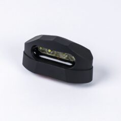 LED LICENSE PLATE LIGHT / CLEAR LENS / ALUMINIUM / BLACK