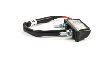 LED LICENSE PLATE LIGHT / CLEAR LENS / BLACK