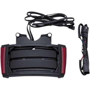 FRAME LP W/LEDS BLK/RED