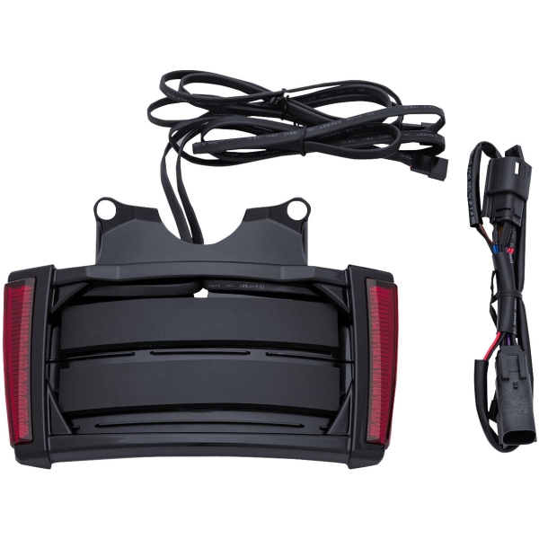 FRAME LP W/LEDS BLK/RED