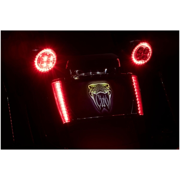 FRAME LP W/LEDS BLK/RED - Bild 4