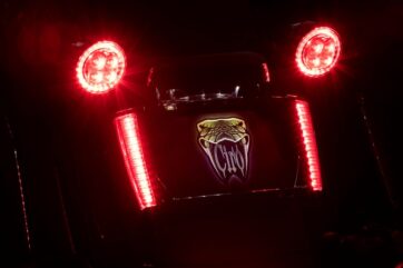 FRAME LP W/LEDS BLK/RED - Bild 5
