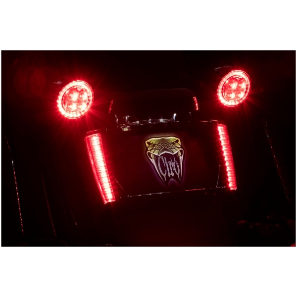 FRAME LP W/LEDS BLK/RED - Bild 5
