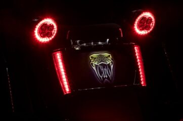 FRAME LP W/LEDS BLK/RED - Bild 6