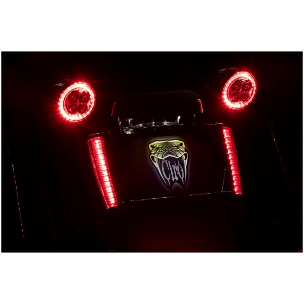 FRAME LP W/LEDS BLK/RED - Bild 6