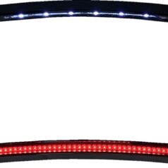 FRAME LIC W/ RED LED BLK