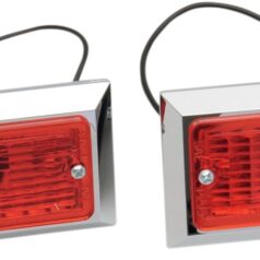MARKER LIGHT SNGL RED 2PK