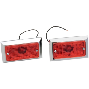 MARKER LIGHT SNGL RED 2PK