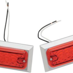 MARKER LED DUAL RED 2PK